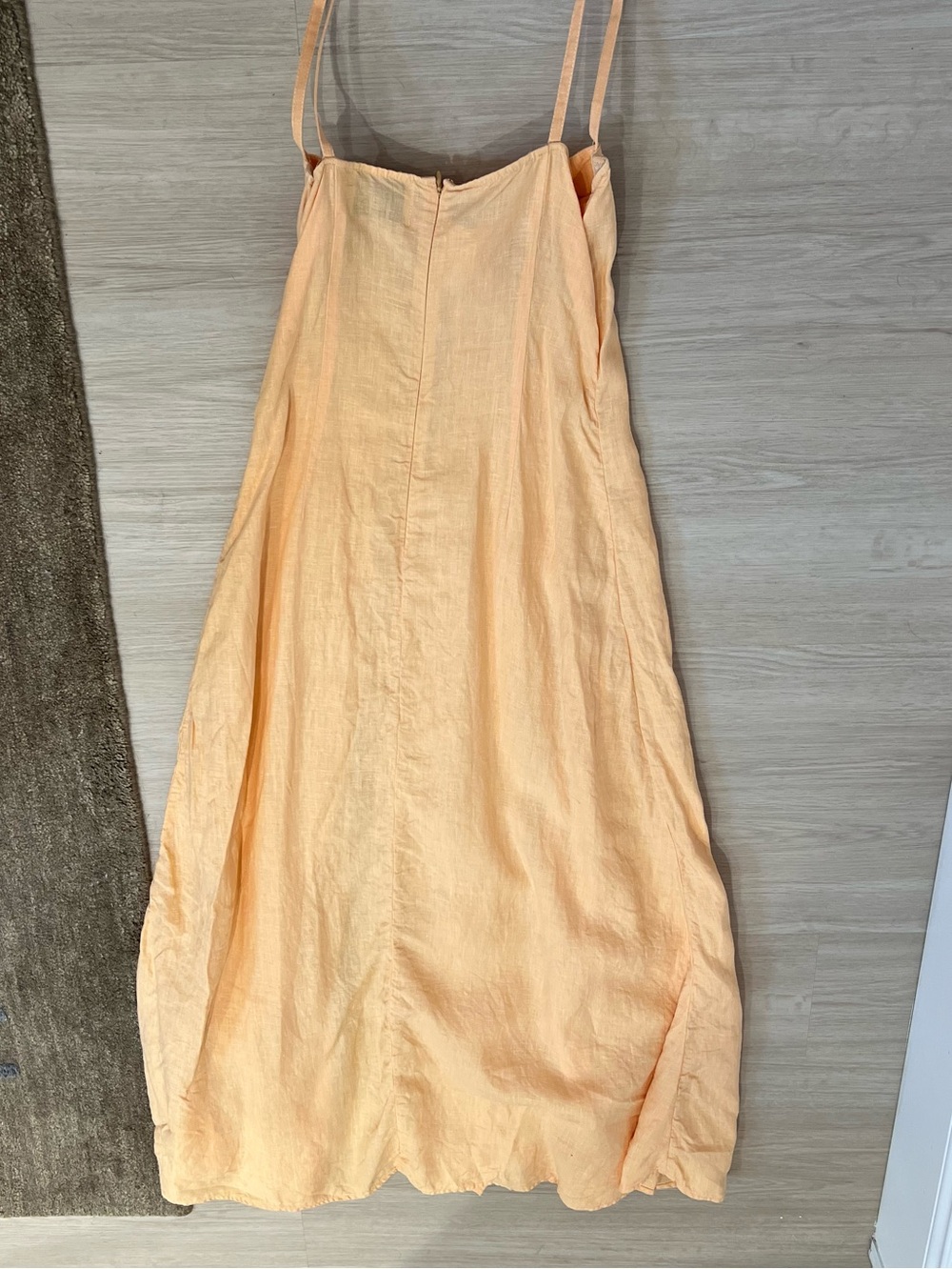 Shani Shemer Strapless Sorbet Maxi Dress with Front Slit - Picture 6 of 9